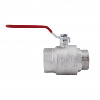 Кран кульовий 2" внутрішня * 2" зовнішня (для води) важіль Forte