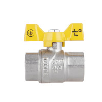 Кран кульовий SD Forte 3\4" ВР для газа (метелик) SF602G20 Кран кульовий SD Forte 3\4" ВР для газа (метелик) SF602G20