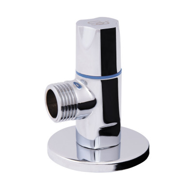 Кран приладовий SD Forte 1\2" ручка "коло" SF342W1515 Кран приладовий SD Forte 1\2" ручка "коло" SF342W1515