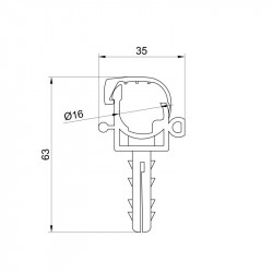 Кріплення SD Plus 16 SD09916