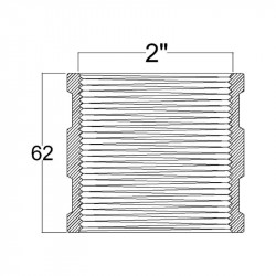 Муфта Thermo Alliance Forte 2" ВВ SF35650 Муфта Thermo Alliance Forte 2" ВВ SF35650