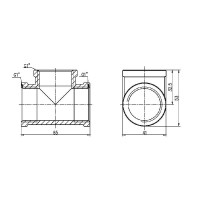 Трійник Thermo Alliance Forte 1" ВВ SF36125