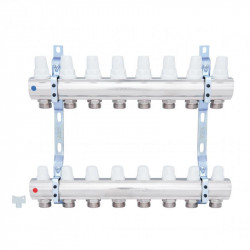 Колектор Icma 1" 8 виходів, без витратоміра №K005 Колектор Icma 1" 8 виходів, без витратоміра №K005