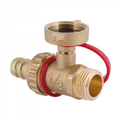 Кран кульовий Icma 1/2" зливний №146 Кран кульовий Icma 1/2" зливний №146