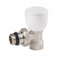 Кран радіаторний Thermo Alliance Standart Powerful 1/2" з антипротіканням кутовий SF232W15