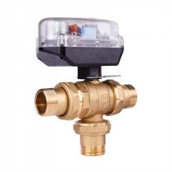 Кран кульовий зонний Icma 1" №343