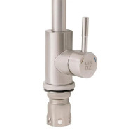 Змішувач для кухні Lidz Aria 015F (k35) LDARI015FNKS21689 Nickel Змішувач для кухні Lidz Aria 015F (k35) LDARI015FNKS21689 Nickel