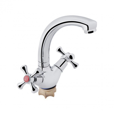 Змішувач для кухні Lidz Lamb 272F двохвентильний LDLAM272FCRM22018 Chrome Змішувач для кухні Lidz Lamb 272F двохвентильний LDLAM272FCRM22018 Chrome