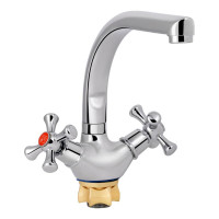 Змішувач для кухні Lidz Lamb 276F двохвентильний LDLAM276FCRM22019 Chrome Змішувач для кухні Lidz Lamb 276F двохвентильний LDLAM276FCRM22019 Chrome