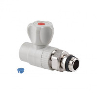 Кран кульовий радіаторний PPR Thermo Alliance 20х1/2" прямий Кран кульовий радіаторний PPR Thermo Alliance 20х1/2" прямий