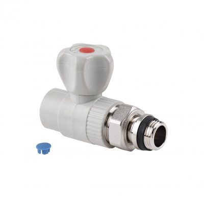 Кран кульовий радіаторний PPR Thermo Alliance 20х1/2" прямий Кран кульовий радіаторний PPR Thermo Alliance 20х1/2" прямий