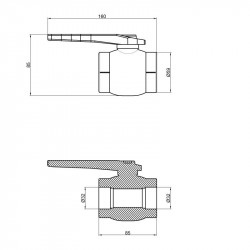 Кран кульовий PPR Thermo Alliance 32 Кран кульовий PPR Thermo Alliance 32