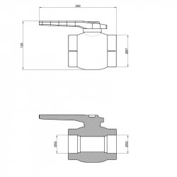 Кран кульовий PPR Thermo Alliance 50 Кран кульовий PPR Thermo Alliance 50