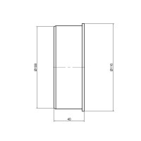 Заглушка PPR каналізаційна TA Sewage 110 Заглушка PPR каналізаційна TA Sewage 110