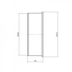 Заглушка PPR каналізаційна TA Sewage 110