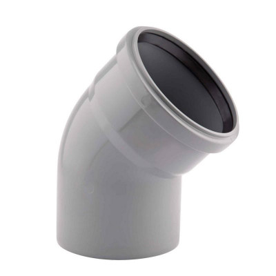 Коліно PPR каналізаційне TA Sewage 50, 45° Коліно PPR каналізаційне TA Sewage 50, 45°