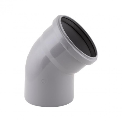 Коліно PPR каналізаційне TA Sewage 110, 45° Коліно PPR каналізаційне TA Sewage 110, 45°