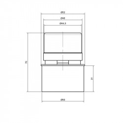 Повітряний клапан PPR каналізаційний TA Sewage 50 Повітряний клапан PPR каналізаційний TA Sewage 50