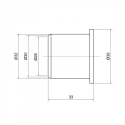 Заглушка PPR каналізаційна TA Sewage 32