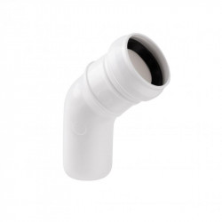 Коліно PPR каналізаційне TA Sewage 32, 45° Коліно PPR каналізаційне TA Sewage 32, 45°