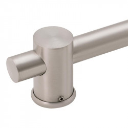 Душова стійка з тримачем універсальна Lidz Niagara 320 660 мм округла LDNIA320NKS28543 Nickel Душова стійка з тримачем універсальна Lidz Niagara 320 660 мм округла LDNIA320NKS28543 Nickel