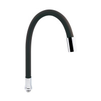 Вилив для змішувача Lidz Niagara 261 24 см LDNIA261BLA29120 Black Вилив для змішувача Lidz Niagara 261 24 см LDNIA261BLA29120 Black