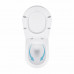 Унітаз підвісний Qtap Jay безобідковий з сідінням Soft-close QT07335176W