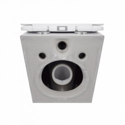 Унітаз підвісний Qtap Jay безобідковий з сідінням Soft-close QT07335176W