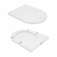 Унітаз підвісний Qtap Swan безобідковий з сідінням Soft-close QT16335178W