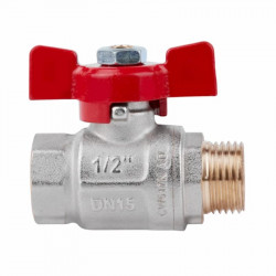 Кран кульовий Icma 1/2" прямий №351 Кран кульовий Icma 1/2" прямий №351