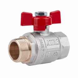 Кран кульовий Icma 3/4" прямий №351