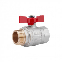 Кран кульовий Icma 1" прямий №351 Кран кульовий Icma 1" прямий №351