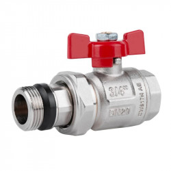 Кран кульовий "Американка" Icma 3/4" з антипротіканням прямий №348 Кран кульовий "Американка" Icma 3/4" з антипротіканням прямий №348