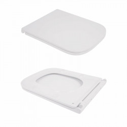Унітаз підвісний Qtap Tern безобідковий з сідінням Soft-close QT1733052ERW