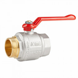 Кран кульовий Icma 1" 1/2 прямий №352 Кран кульовий Icma 1" 1/2 прямий №352