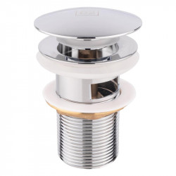 Донний клапан Lidz Tani 003 нажимний 1 1/4" з переливом LDTAN003CRM32526 Chrome Донний клапан Lidz Tani 003 нажимний 1 1/4" з переливом LDTAN003CRM32526 Chrome