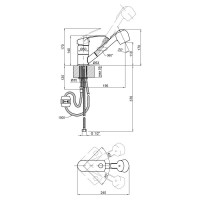 Змішувач для кухні Lidz Mars 011 з висувним виливом (k40) LDMAR011CRM34859 Chrome Змішувач для кухні Lidz Mars 011 з висувним виливом (k40) LDMAR011CRM34859 Chrome