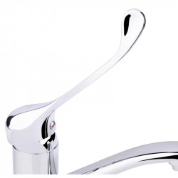 Змішувач для раковини локтьовий Lidz Watt 002M з поворотним виливом (k40) LDWAT002MCRM34861 Chrome Змішувач для раковини локтьовий Lidz Watt 002M з поворотним виливом (k40) LDWAT002MCRM34861 Chrome