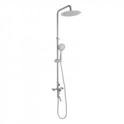 Душова система універсальна Lidz Aria 1030 на три споживача (з виливом) (k35) LDARI1030NKS34932 Nickel Душова система універсальна Lidz Aria 1030 на три споживача (з виливом) (k35) LDARI1030NKS34932 Nickel