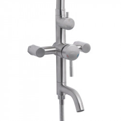 Душова система універсальна Lidz Aria 1030 на три споживача (з виливом) (k35) LDARI1030NKS34932 Nickel Душова система універсальна Lidz Aria 1030 на три споживача (з виливом) (k35) LDARI1030NKS34932 Nickel