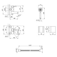 Змішувач для ванни Lidz (NKS) 12 32 006-1 Змішувач для ванни Lidz (NKS) 12 32 006-1
