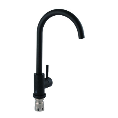 Змішувач для кухні Lidz Aria 015F (k35) LDARI015FBLA34948 Black Змішувач для кухні Lidz Aria 015F (k35) LDARI015FBLA34948 Black