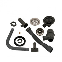 Сифон для кухонної мийки Lidz (GRA) 47 01 002 01 (вихід 50/40мм) Сифон для кухонної мийки Lidz (GRA) 47 01 002 01 (вихід 50/40мм)