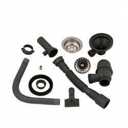 Сифон для кухонної мийки Lidz (GRA) 47 01 002 01 (вихід 50/40мм) Сифон для кухонної мийки Lidz (GRA) 47 01 002 01 (вихід 50/40мм)