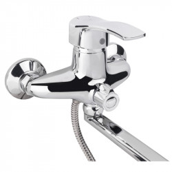 Змішувач для ванни Lidz Anny 005 з поворотним виливом (з душовим гарнітуром) (k40) LDANN005CRM35120 Chrome Змішувач для ванни Lidz Anny 005 з поворотним виливом (з душовим гарнітуром) (k40) LDANN005CRM35120 Chrome