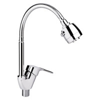 Змішувач для кухні Lidz Agata 008F4 з гнучким виливом (k40) LDAGA008F4CRM35126 Chrome Змішувач для кухні Lidz Agata 008F4 з гнучким виливом (k40) LDAGA008F4CRM35126 Chrome