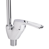 Змішувач для кухні Lidz Agata 008F4 з гнучким виливом (k40) LDAGA008F4CRM35126 Chrome Змішувач для кухні Lidz Agata 008F4 з гнучким виливом (k40) LDAGA008F4CRM35126 Chrome