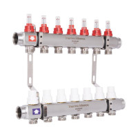 Колектор з витратомірами Thermo Alliance Standart 1" 7 виходів SD0047