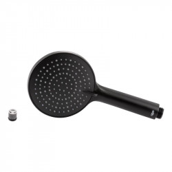 Лійка для ручного душу Qtap Rucni 115 мм округла QTRUCA116O3PBB Black Matt Лійка для ручного душу Qtap Rucni 115 мм округла QTRUCA116O3PBB Black Matt