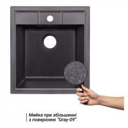 Кухонна мийка Lidz 460х515/200 GRF-13 (LIDZGRF13460515200) Кухонна мийка Lidz 460х515/200 GRF-13 (LIDZGRF13460515200)